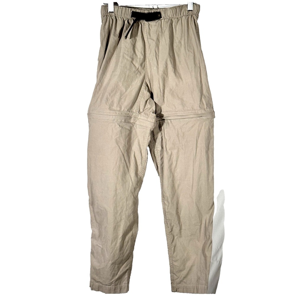 Kuhl Dry Alf Convertible Pants Unisex Belted Elastic Waist 24"-31" Small Light